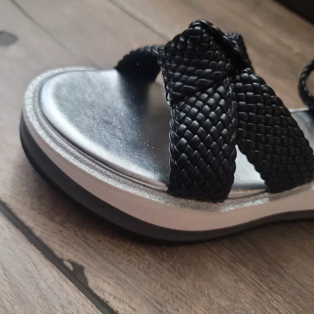 Women's Johnston & Murphy Grace Woven Sandal, Style# 78-42551 Choose Size NIB - Picture 5 of 7